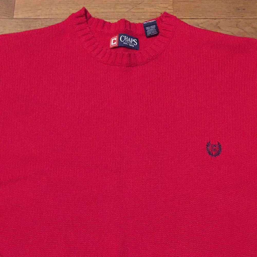 Chaps Classic Crew Neck Sweater - image 2